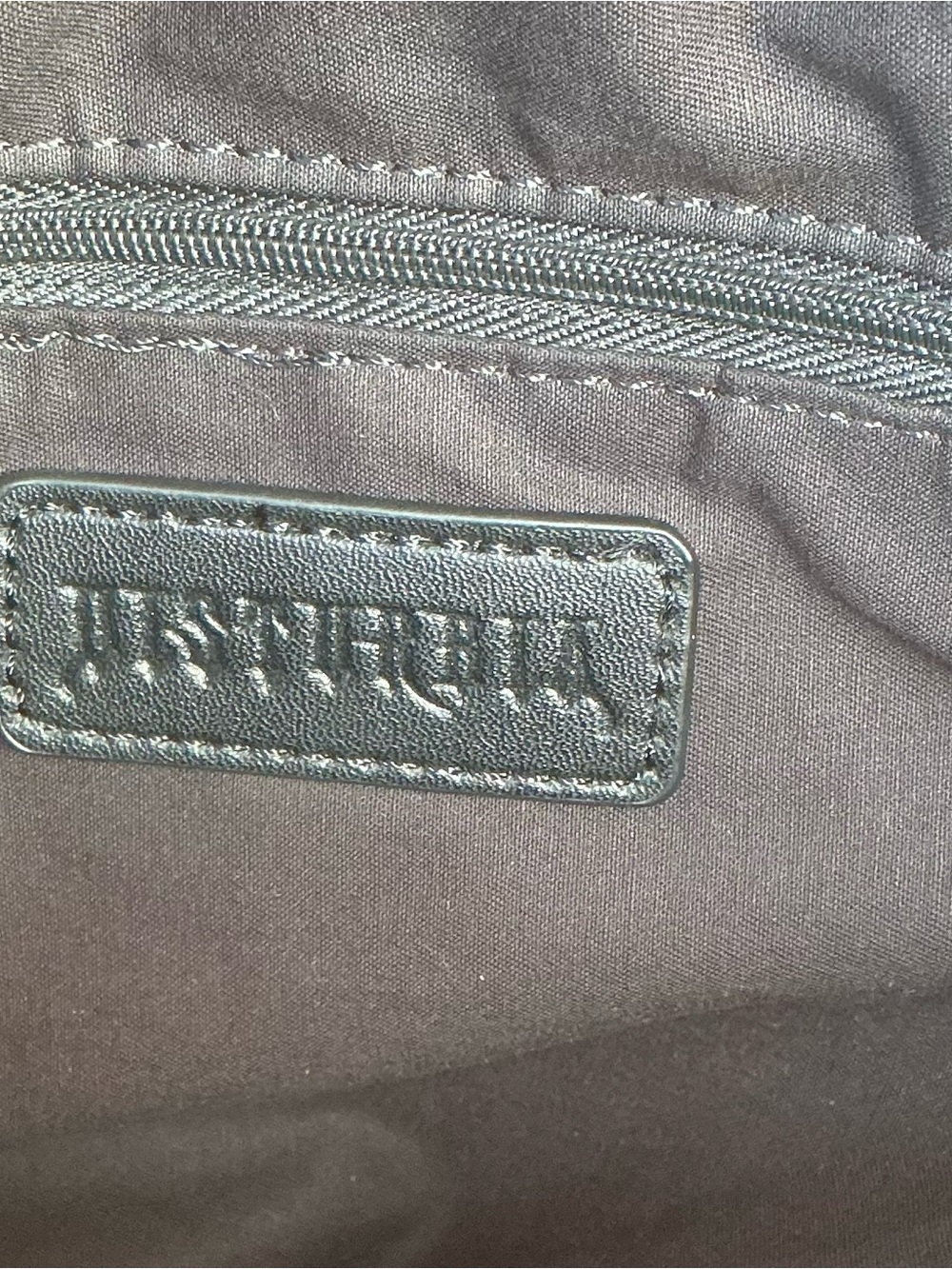 Disturbia Black Velvet Backpack with Lilac Moth / Butterfly Embroidery - Picture 13 of 15